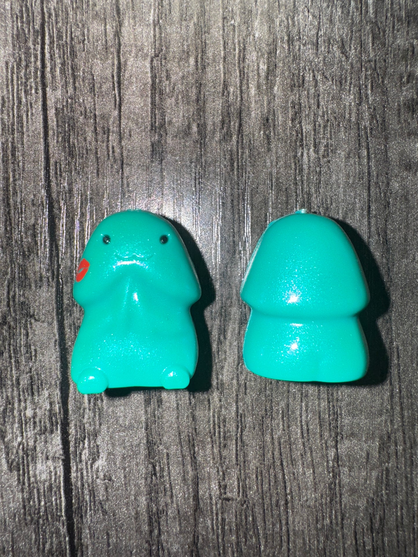 Teal Opal Kiss Richard Copyrighted Naughty Silicone Focal