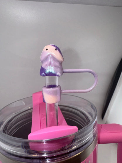Opal Purple Swirl Richard Straw topper for Stanley Custom Exclusive Silicone Richard