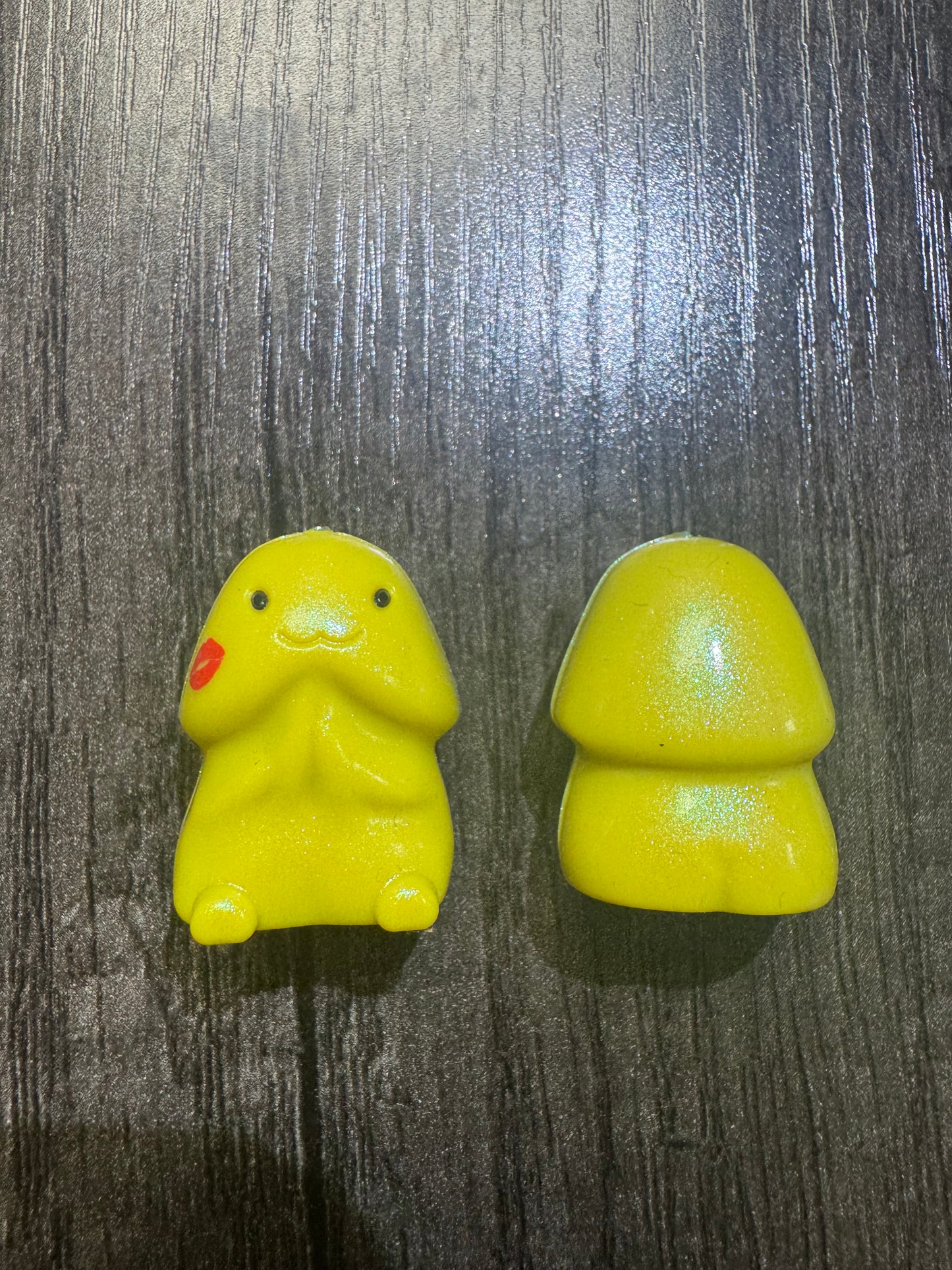 Yellow Opal Kiss Richard Copyrighted Naughty Silicone Focal