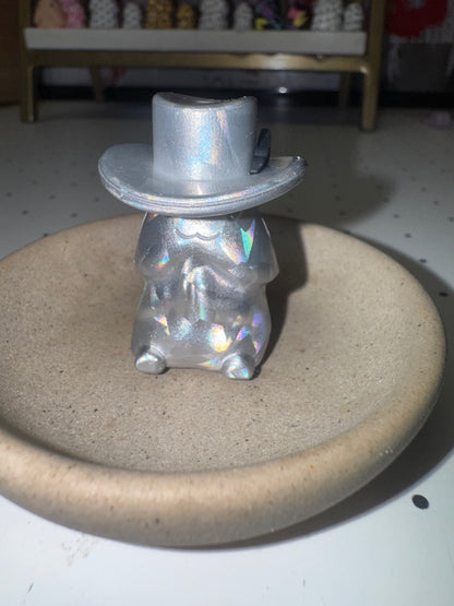 Chrome Pimp Hat Custom Silicone Focal *Richard Not Included*