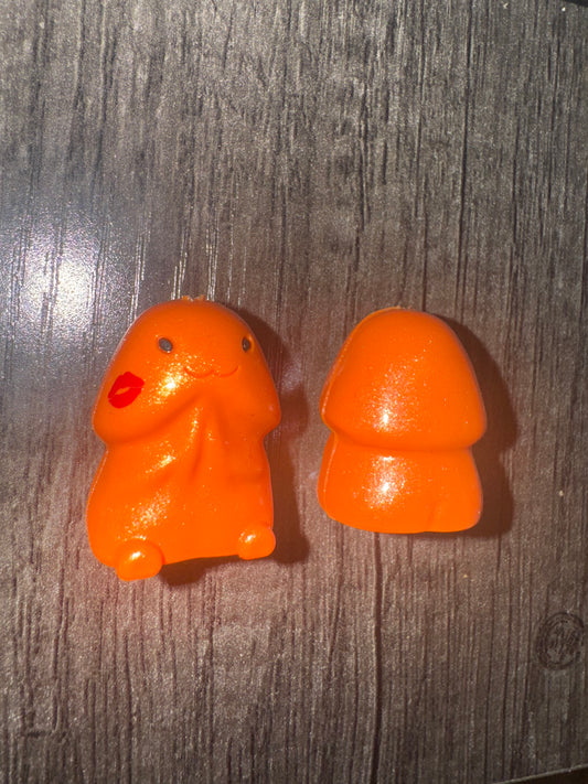 Orange Opal Kiss Richard Copyrighted Naughty Silicone Focal