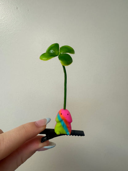 Four Leaf Clover Rainbow Swirl Richard Rave Sprout