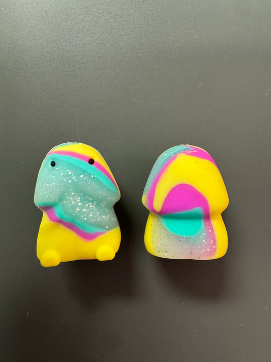 Rainbow Sherbet Richard Custom Exclusive Copyrighted Silicone Focal