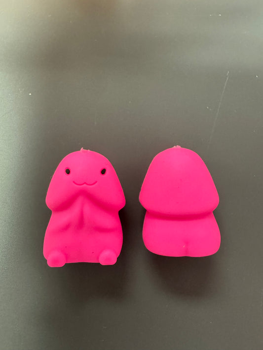 Hot Pink ( No glitter ) Richard Custom Copyrighted Exclusive Silicone Focal