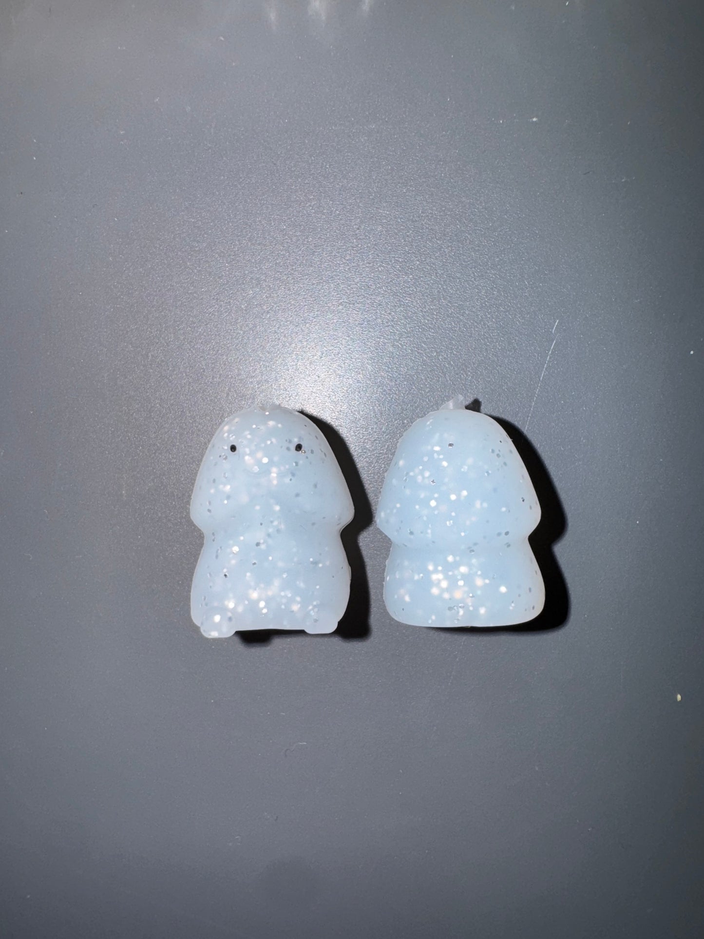 Richard SON Mini Clear Glitter Custom Copyrighted Exclusive Silicone Focal