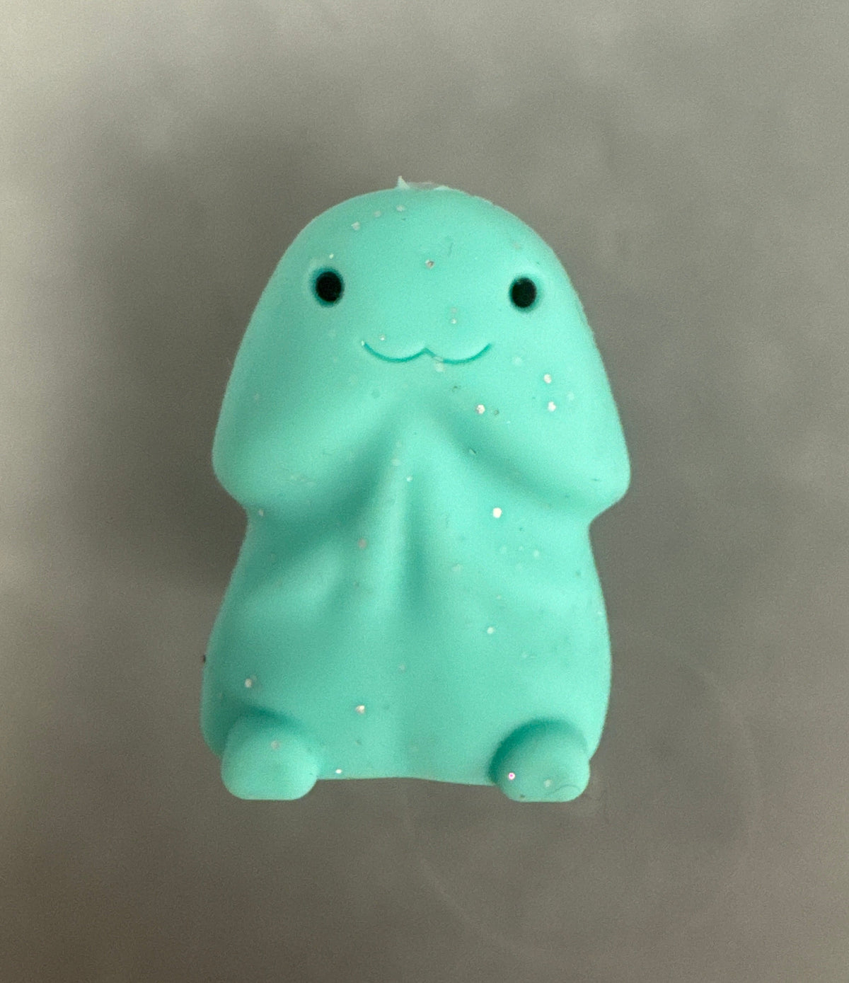 Tiffany Blue Glitter Richard Copyrighted Silicone Focal