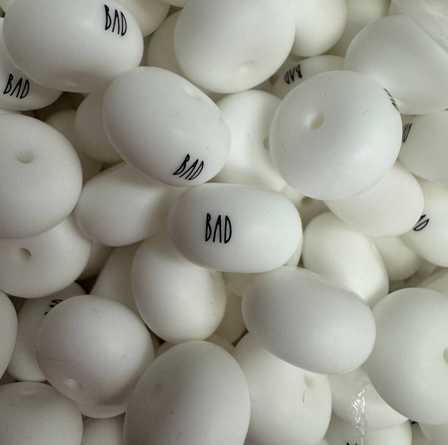 Bad Silicone Abacus Bead Custom