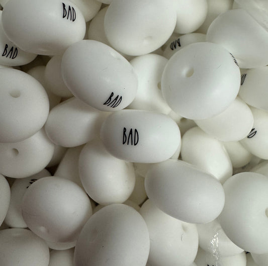 Bad Silicone Abacus Bead Custom