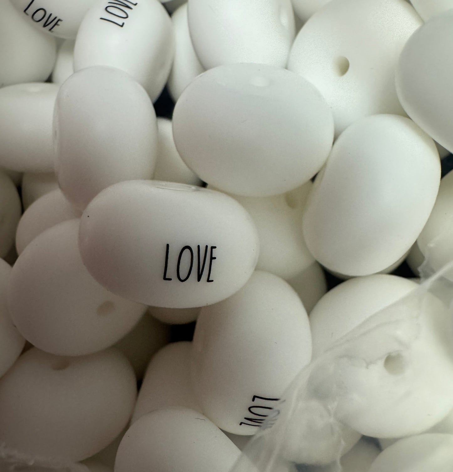 Love Silicone Abacus Bead Custom