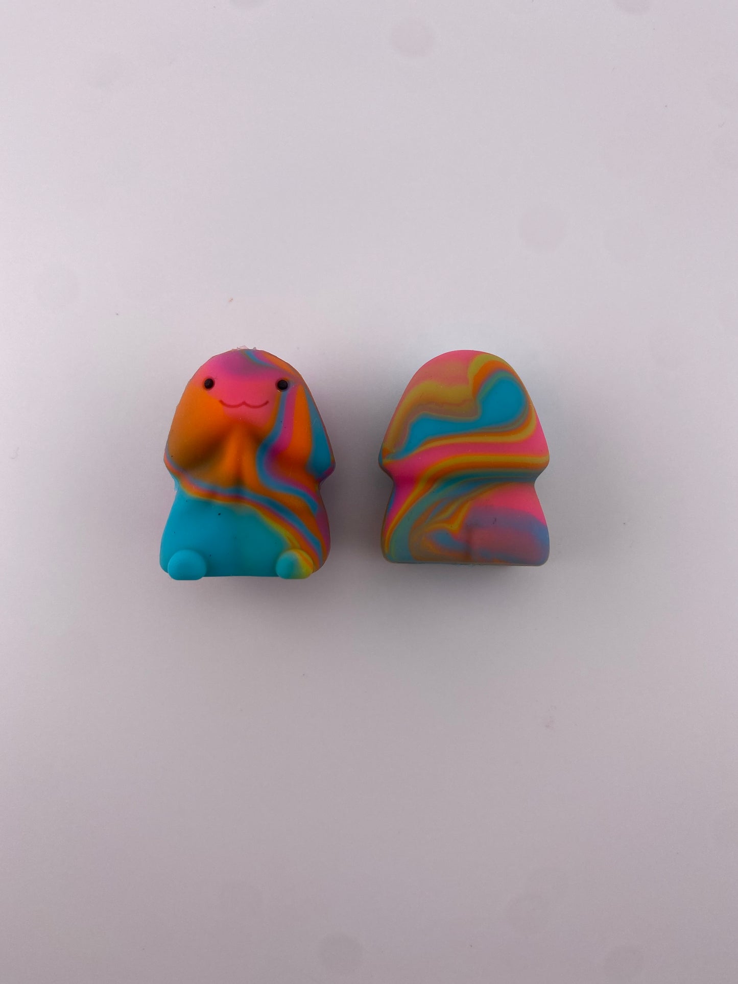 Rainbow swirl richard exclusive silicone focal bead