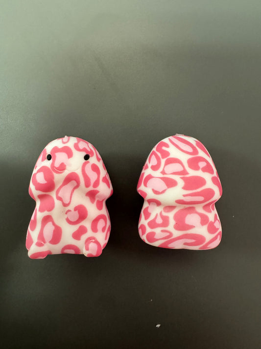 Pink Cheetah Richard Copyrighted Custom Silicone Focal