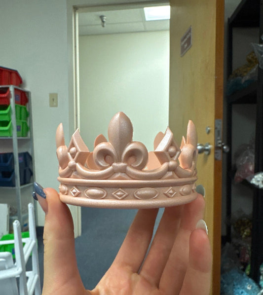 Rose Gold Crown Boot for Tumbler