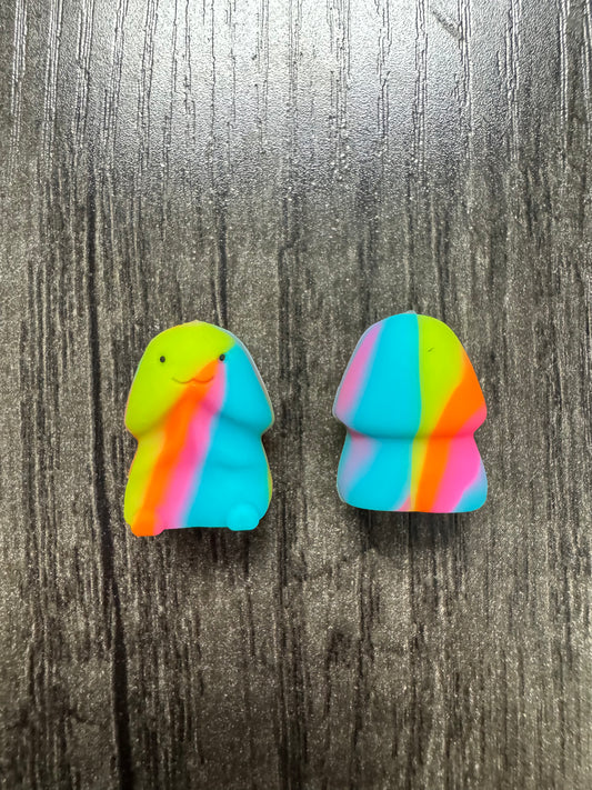 MINI Rainbow Swirl Richard SON Copyrighted Naughty Silicone Focal
