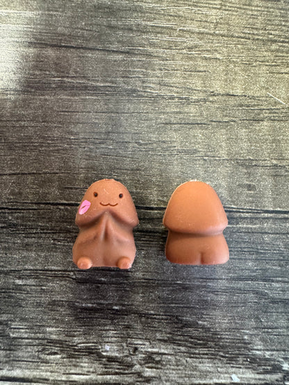 MINI Chocolate Kiss Richard SON Copyrighted Custom Silicone Focal