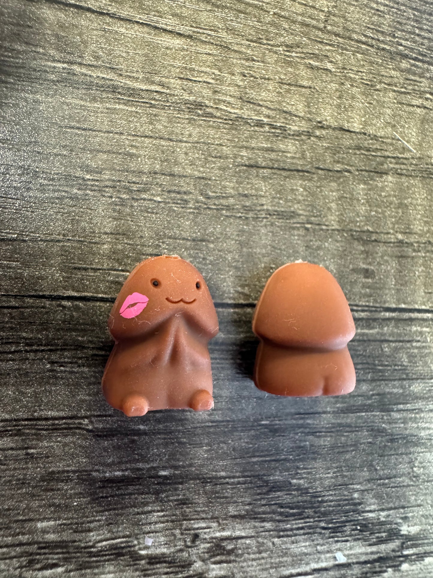 MINI Chocolate Kiss Richard SON Copyrighted Custom Silicone Focal