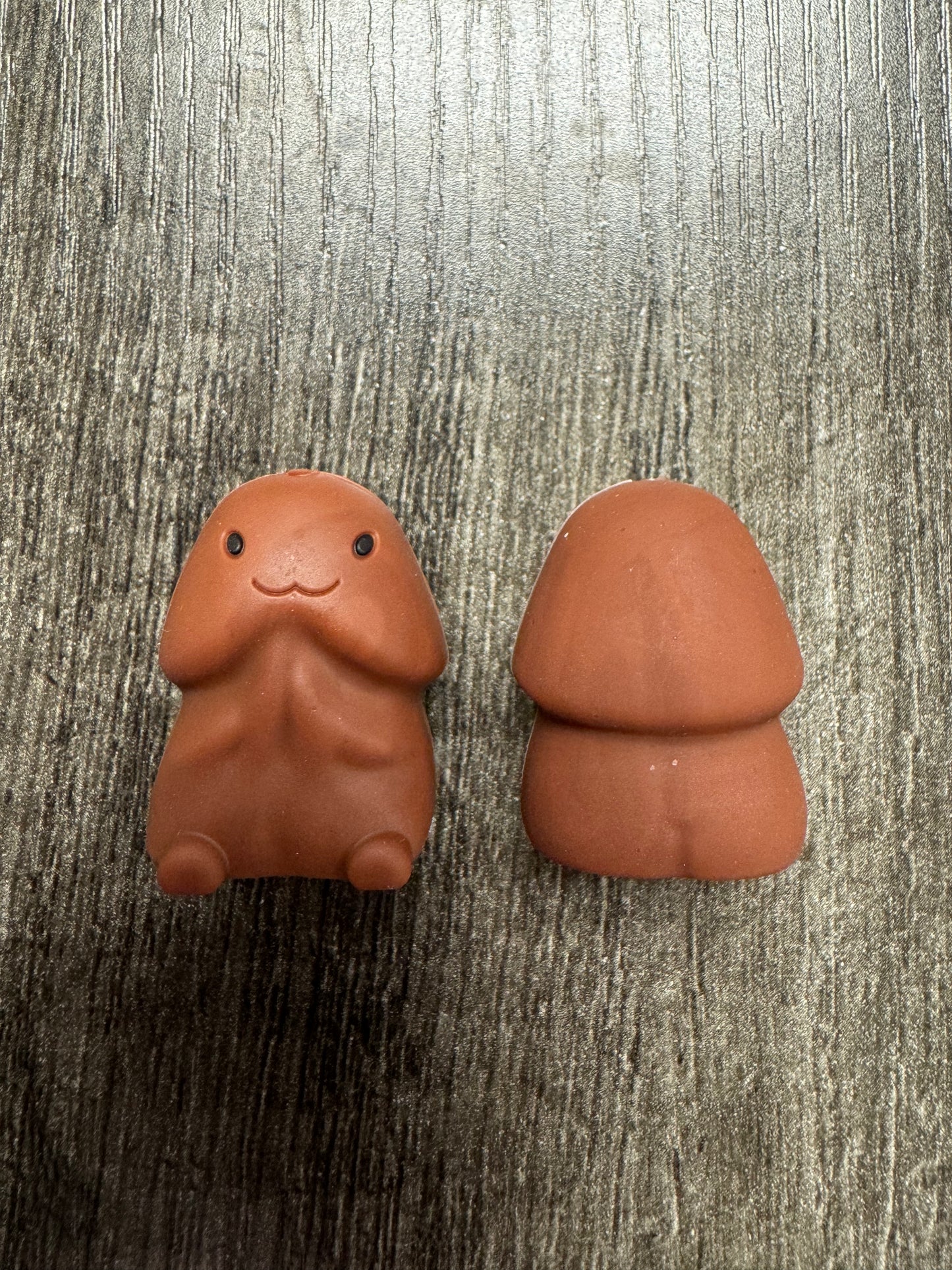 Dark Brown Chocolate Richard Copyrighted Custom Exclusive Silicone Focal