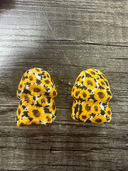 Sunflower Cow Richard Copyrighted Custom Exclusive Silicone Focal