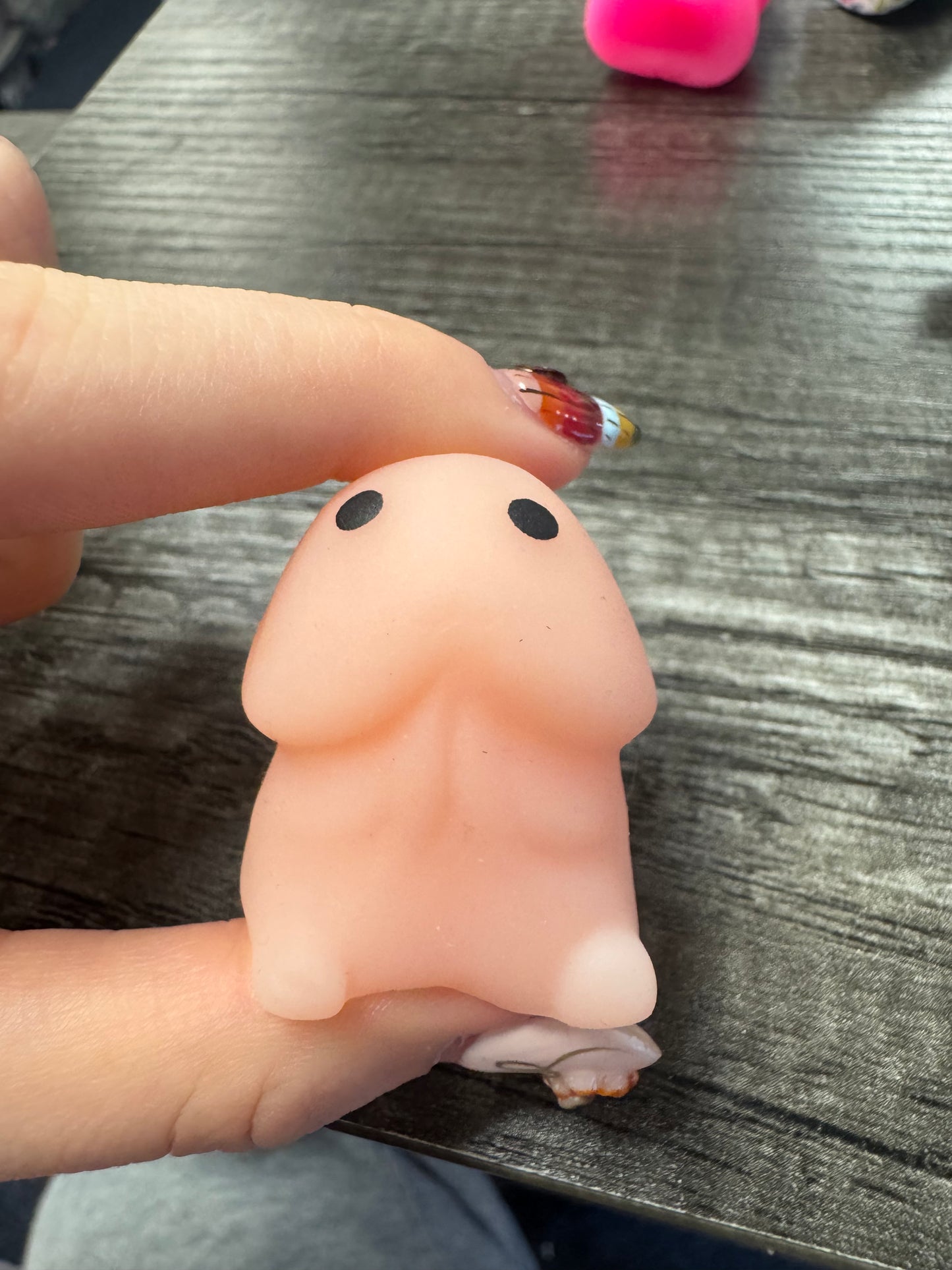 Peach Richard Squishy Toy