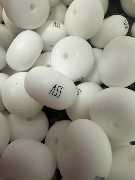 Ass Silicone Abacus Bead Custom