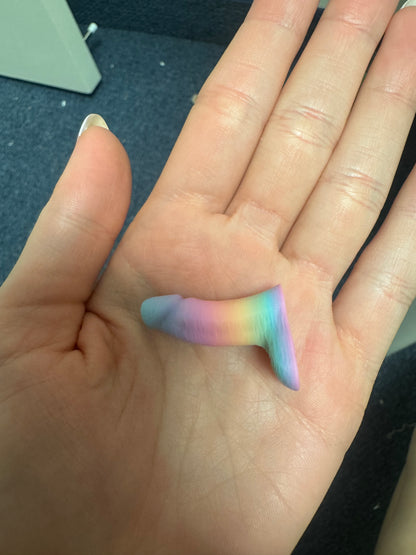 3D Printed Rainbow Ombre Dick