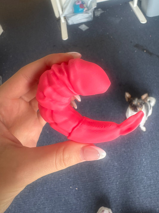 Shrimp Dick 3D Printed