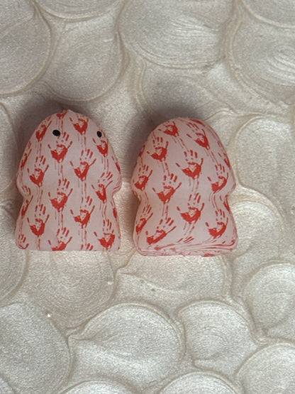 Glow in the Dark Bloody Hands Richard  Custom Copyrighted Silicone Focal