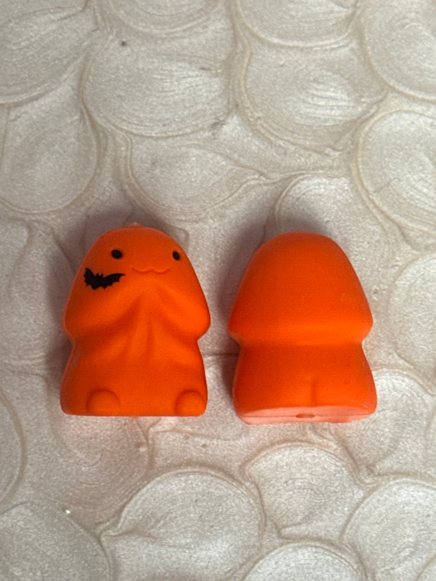 Orange Bat Richard  Custom Copyrighted Silicone Focal