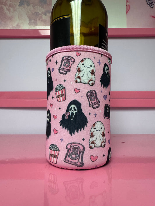 Richard Movie Night Halloween Koozie Reusable Medium Iced Coffee Cup Sleeve Exclusive