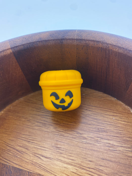 Orange 3D Halloween Bucket Trick or Treat Mickey D’s Custom Exclusive