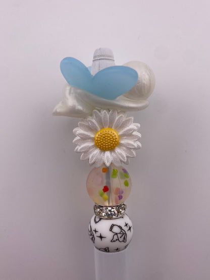 Angel Baby Laying Down with Blue Wings 3D Focal Bead
Custom Exclusive