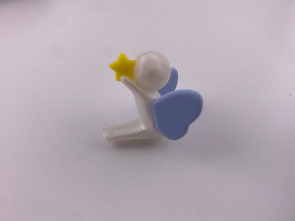 Angel Baby Holding Yellow star Blue wings 3D
Focal Bead Custom Exclusive