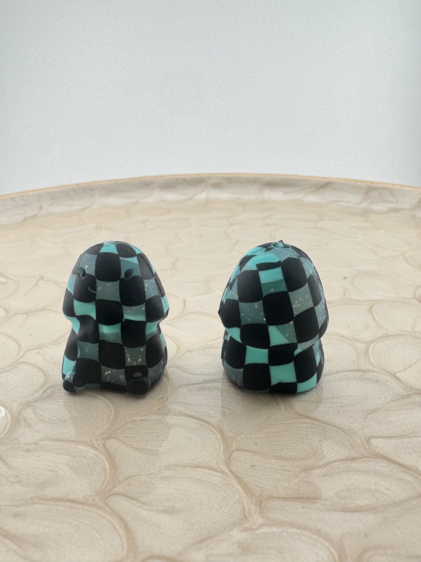 Teal Caitlin Richard copyrighted silicone focal