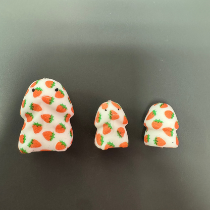 MINI Strawberry Print Richard Son Custom Copyrighted Silicone Focal