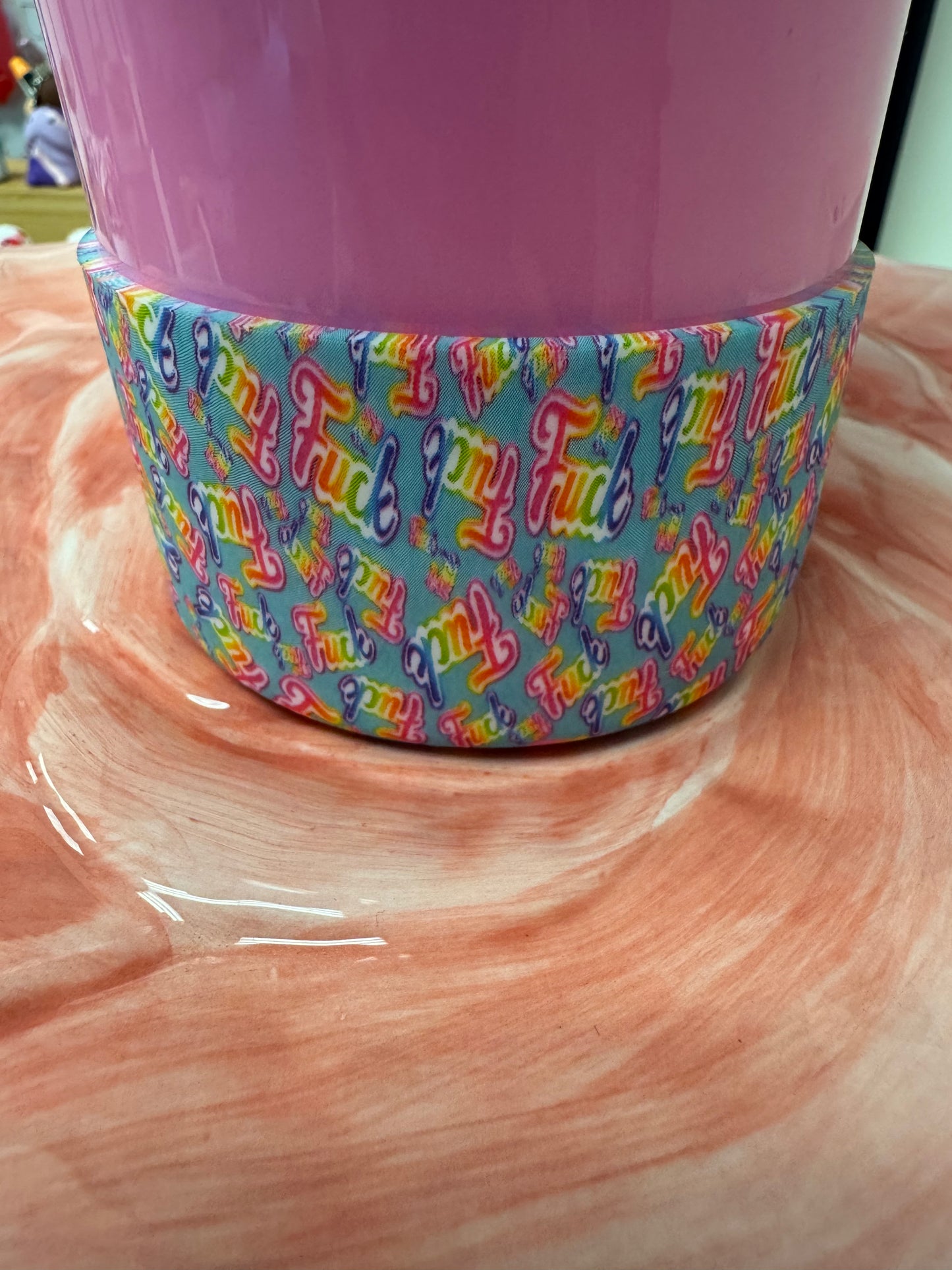Fuck Silicone Boot For Tumblers