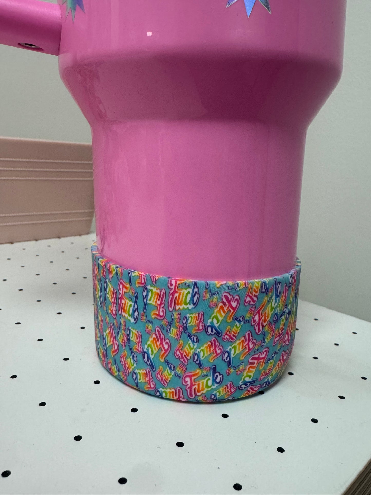 Fuck Silicone Boot For Tumblers