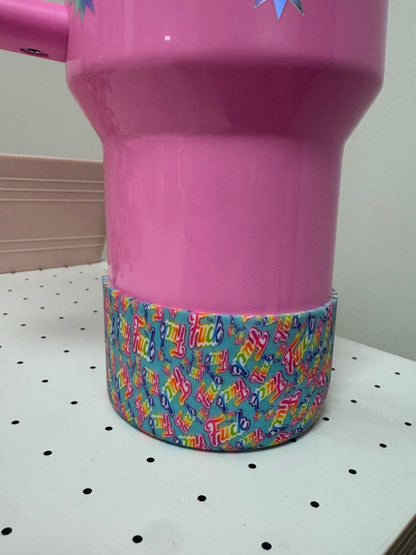 Fuck Silicone Boot For Tumblers
