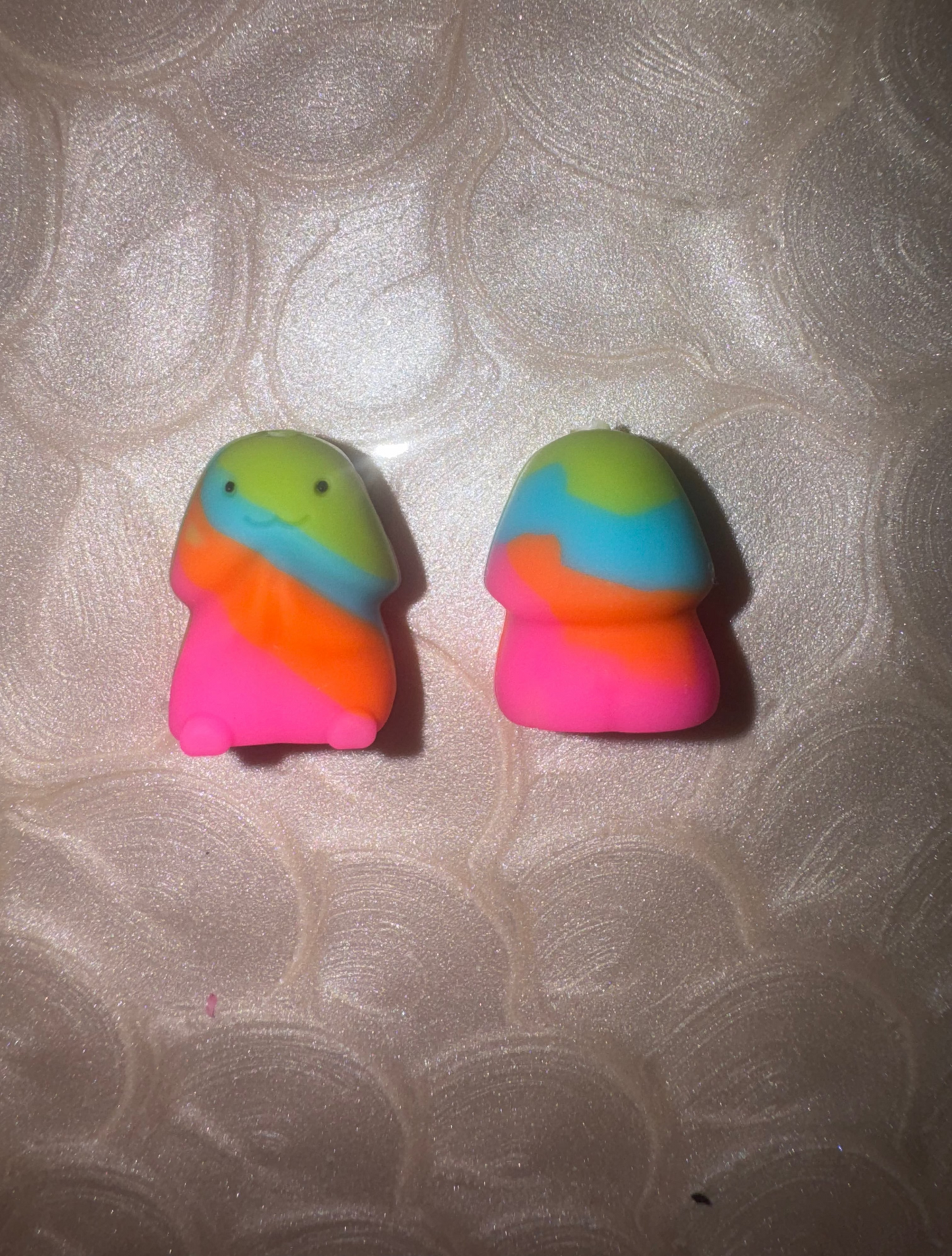MINI Rainbow Swirl Richard Son Copyrighted Silicone Focal