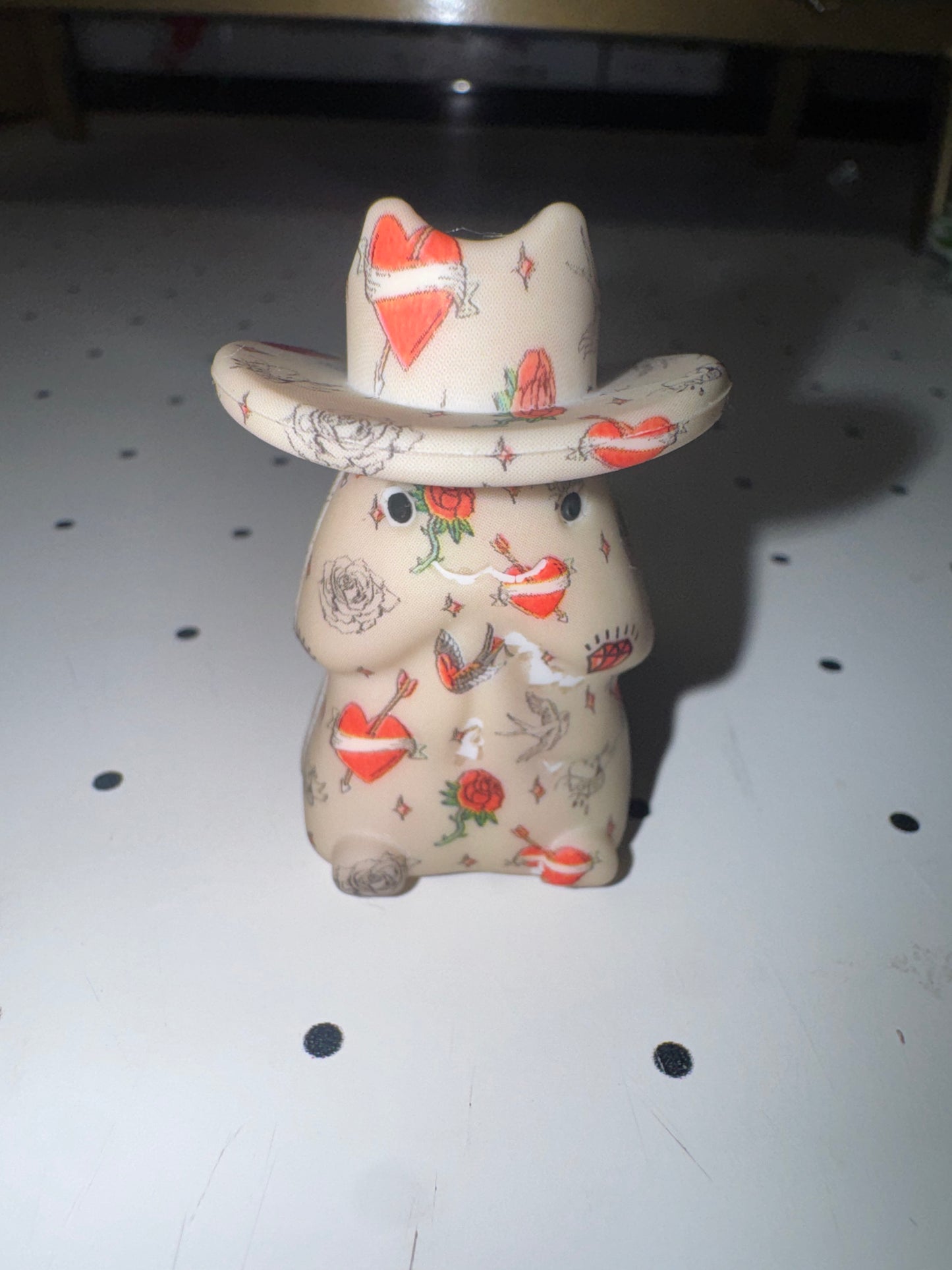 Tattoo Daddy Cowboy Hat Custom Silicone Focal *Richard not included*