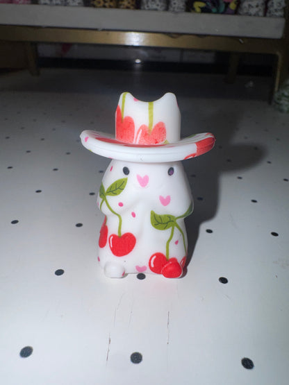 Pop my Cherry Cowboy Hat Custom Silicone Focal *Richard not included*