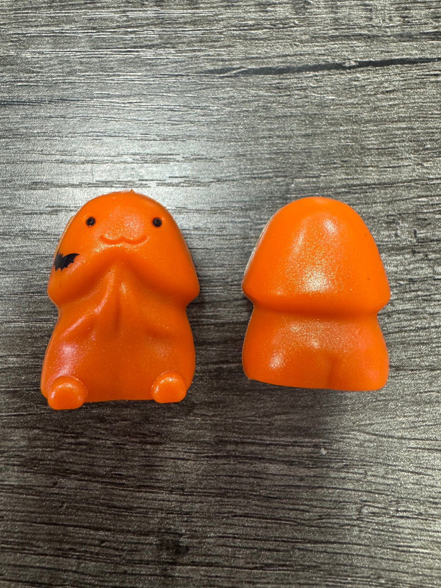 Orange Opal with Bat Richard Halloween Naughty Silicone Focal Custom Copyrighted