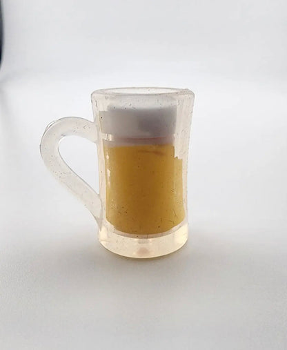 3d silicone beer mug focal custom exclusive silicone beads