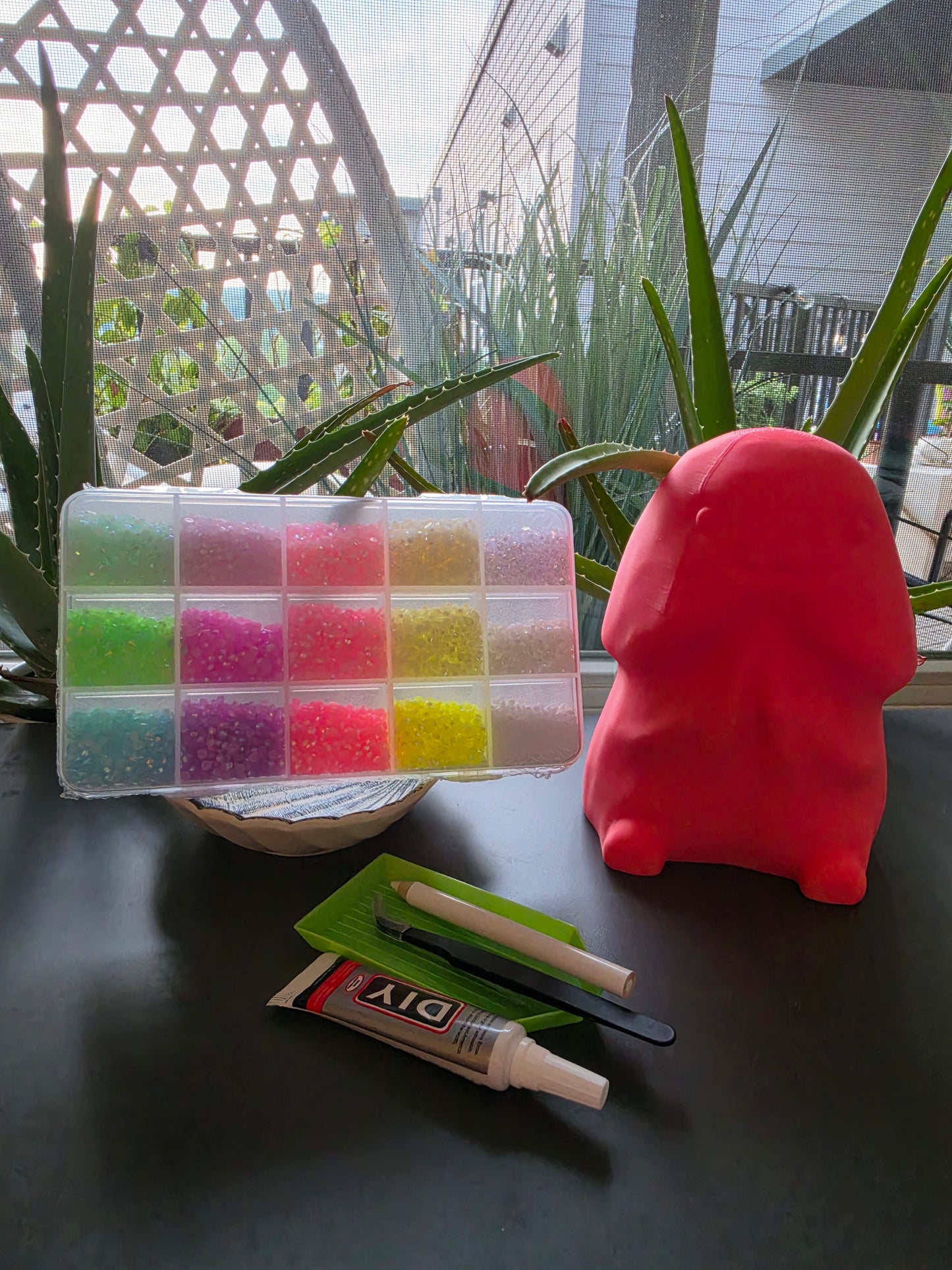 Giant Richard rainbow kit bedazzle