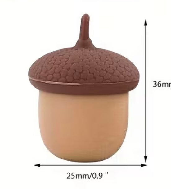 Mini Richard Display Containers Cup keychain, Diamond, Acorn & Mini dicktac Box