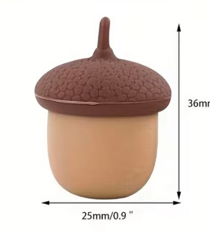 Mini Richard Display Containers Cup keychain, Diamond, Acorn & Mini dicktac Box
