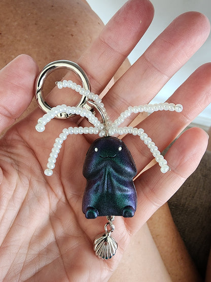 Squirt styles rainbow style richard keychain and black with white