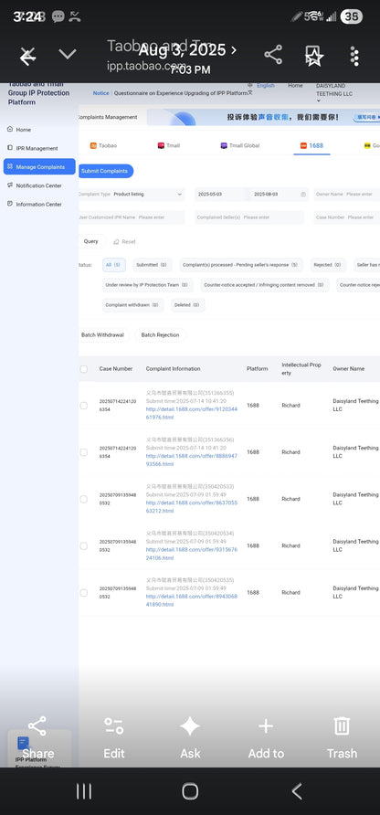 Escalation: Repeat Copyright Infringement & Off-Platform Sales – RGP2S rainbow party smile club