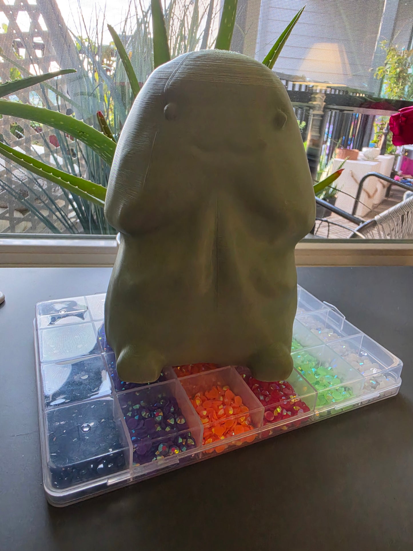 Giant copyrighted Richard halloween rhinestone kit for bedazzling