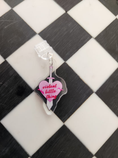 Book romantasy fantasy smut book worm booktok acrylic USB port dust plug charm wholesale