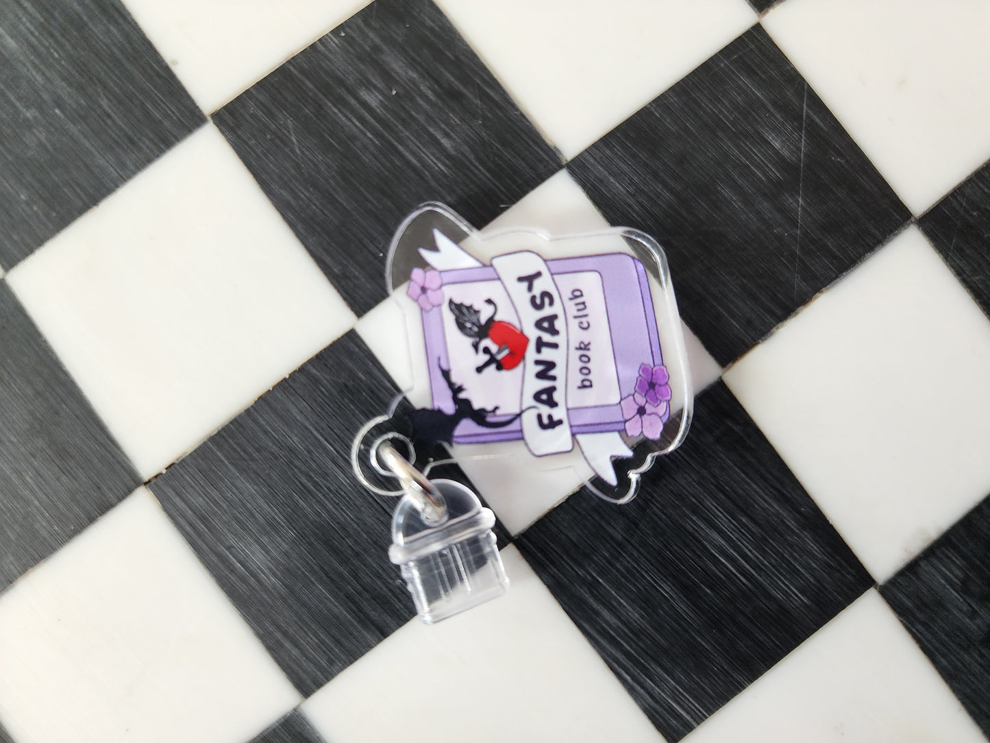 Book romantasy fantasy smut book worm booktok acrylic USB port dust plug charm wholesale
