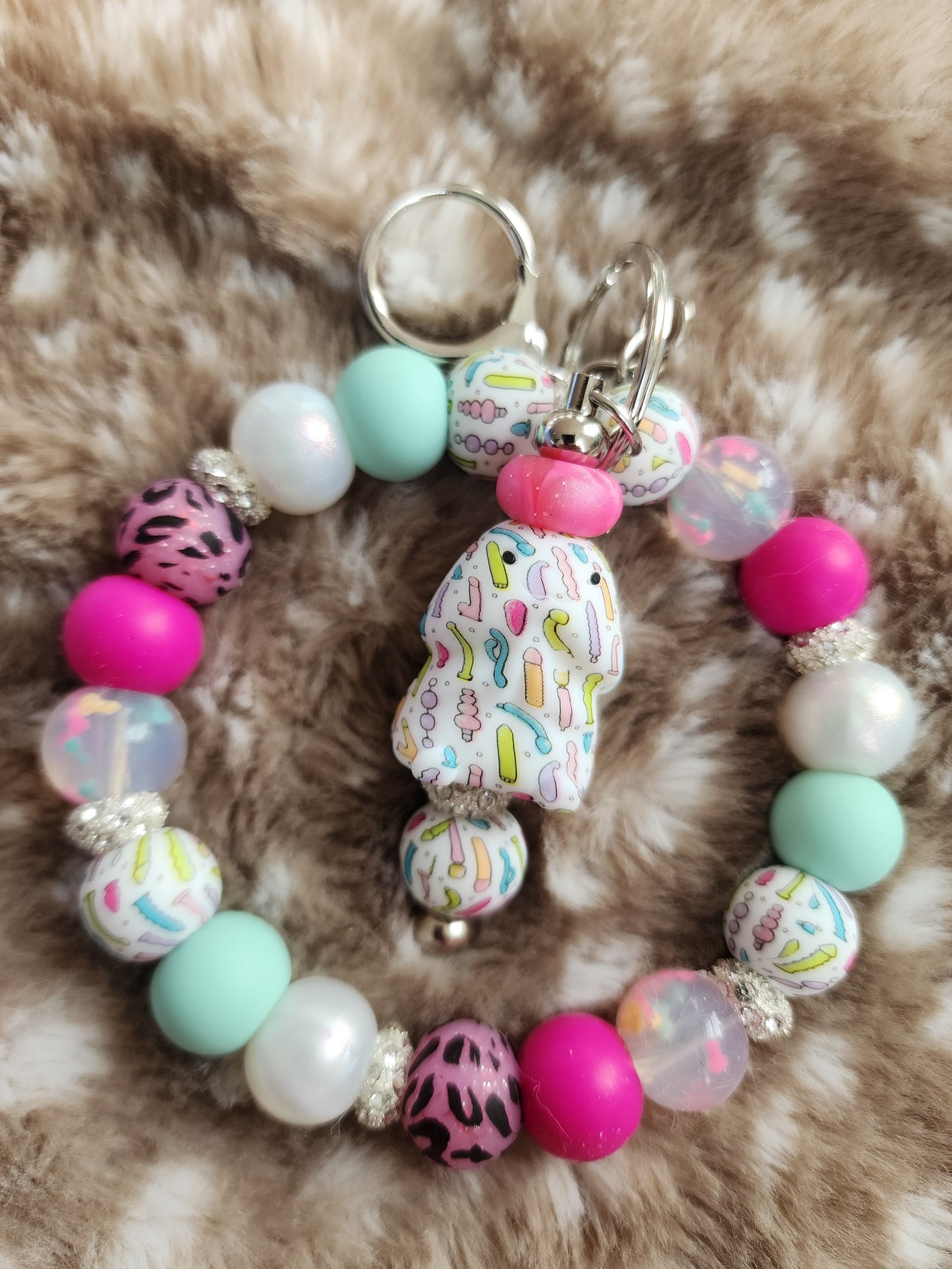 Richard silicone keychains wristlet naughty booktok